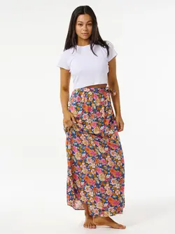 RIP CURL FEMMES KAMARI MAXI SKIRT MULTICO