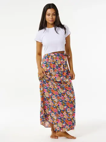 RIP CURL WOMEN'S KAMARI MAXI SKIRT MULTICO