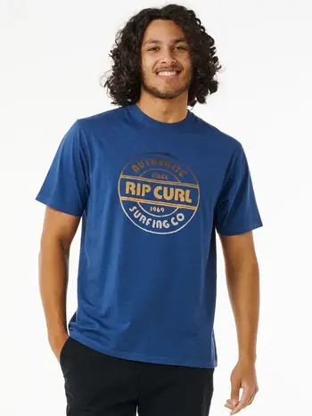 RIP CURL MEN'S SURF REVIVAL STAMP WASHED NAVY