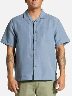 Brixton MEN'S BUNKER LINEN BLEND FLINT STONE BLUE