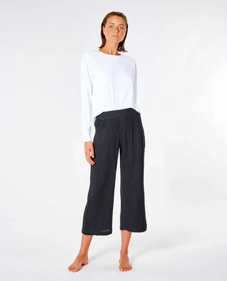 RIP CURL FEMMES PREMIUM SURF BEACH PANT BLACK