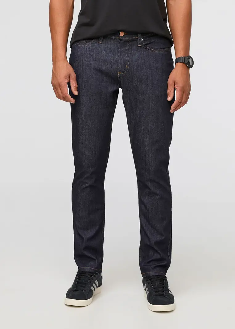 Du/er HOMMES PERFORMANCE DENIM RELAXED TAPER HERITAGE RINSE