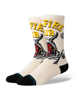 Stance STRANGER THINGS HELLFIRE VINTAGE WHITE