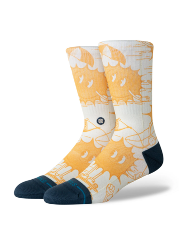 Stance MEN'S SONNYS CREW YELLOW