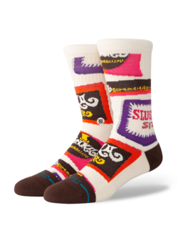 Stance FTPA WONKA BARS BROWN SOCKS