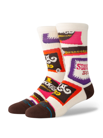 Stance FTPA WONKA BARS BROWN SOCKS