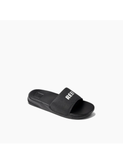 Reef ONE SLIDE BLACK WHITE YOUTH