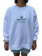 Universe Boardshop FEMMES SHELL OVERSIZED CREW WHITE