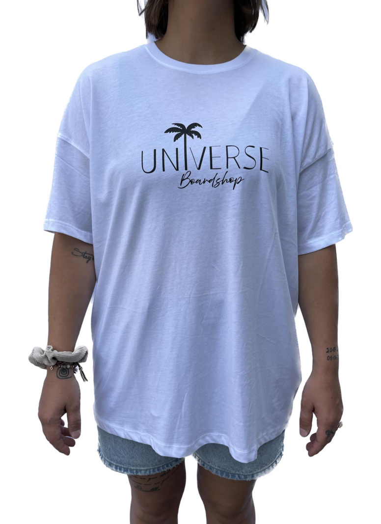 Universe Boardshop FEMMES PALMIER 2.0 X ONLY OVERSIZED MAY WHITE