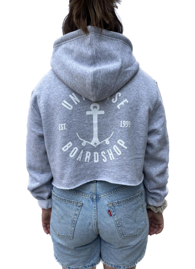 Universe Boardshop UNIVERSE | FEMME ANCRE CROP HOOD PULLOVER