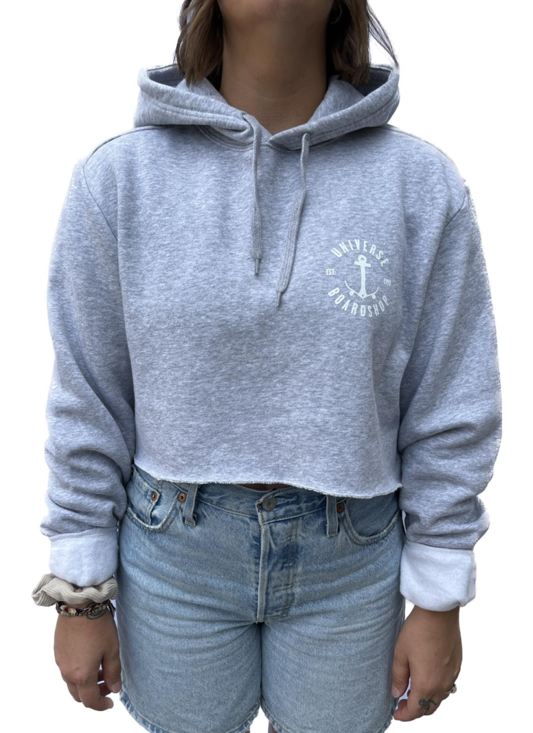 Universe Boardshop UNIVERSE | FEMME ANCRE CROP HOOD PULLOVER