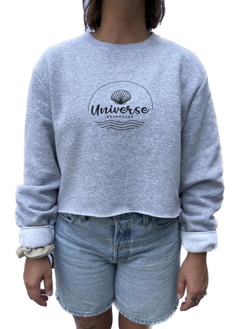 Universe Boardshop UNIVERSE | FEMME SHELL CROP SWEATSHIRT