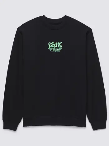 Vans SPRAY TYPE LOOSE CREW BLACK