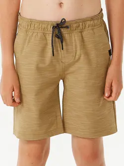 RIP CURL JUNIOR BOARDWALK JACKSON VOLLEY DARK KHAKI