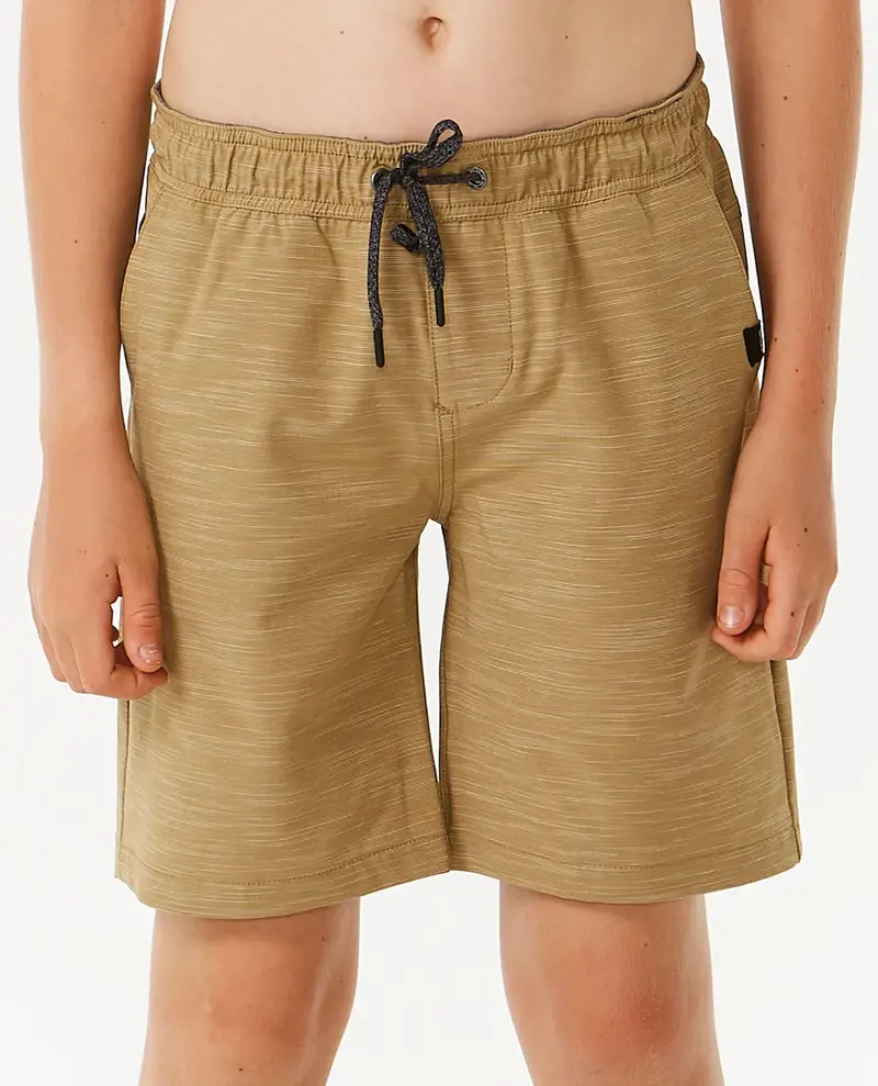 RIP CURL JUNIOR BOARDWALK JACKSON VOLLEY DARK KHAKI