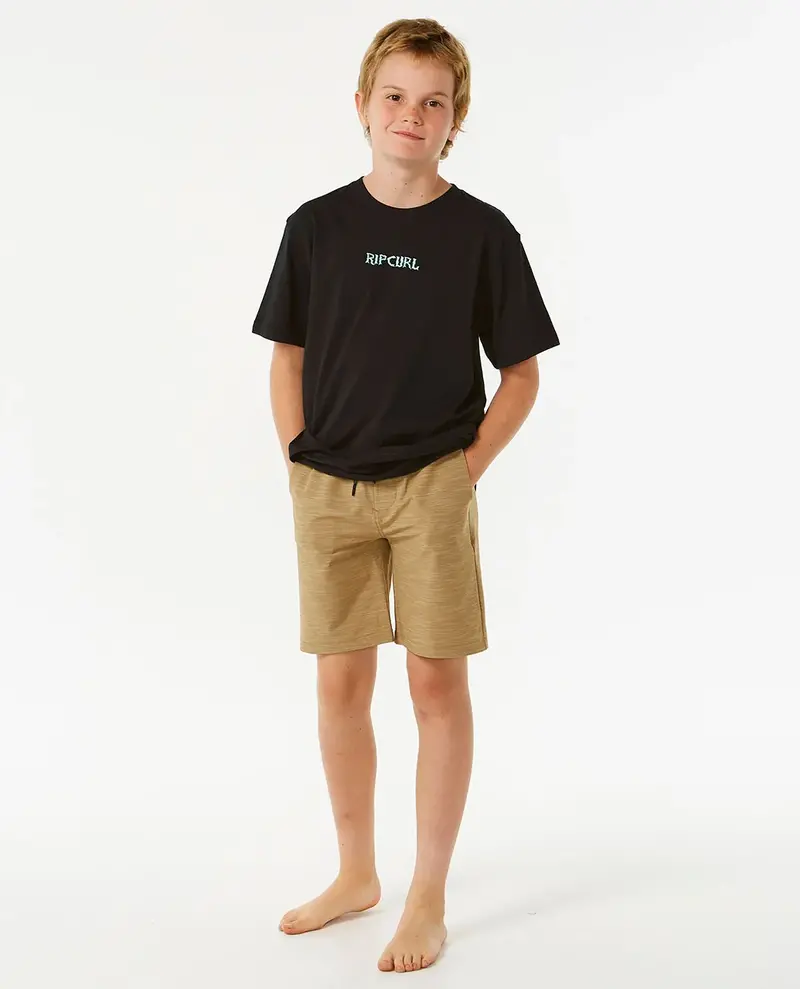 RIP CURL YOUTH BOARDWALK JACKSON VOLLEY DARK KHAKI