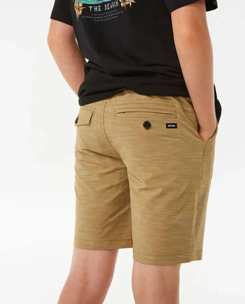 RIP CURL JUNIOR BOARDWALK JACKSON VOLLEY DARK KHAKI