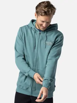 RIP CURL SHREDDING ZIP BLUESTONE