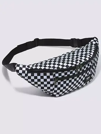 Vans WARD CROSS BODY PACK BLACK WHITE CHECK