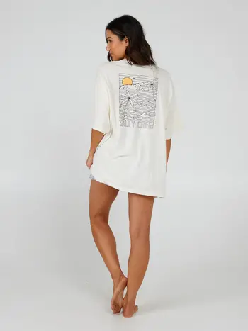 Salty crew FEMME JOY COVER UP OFF WHITE