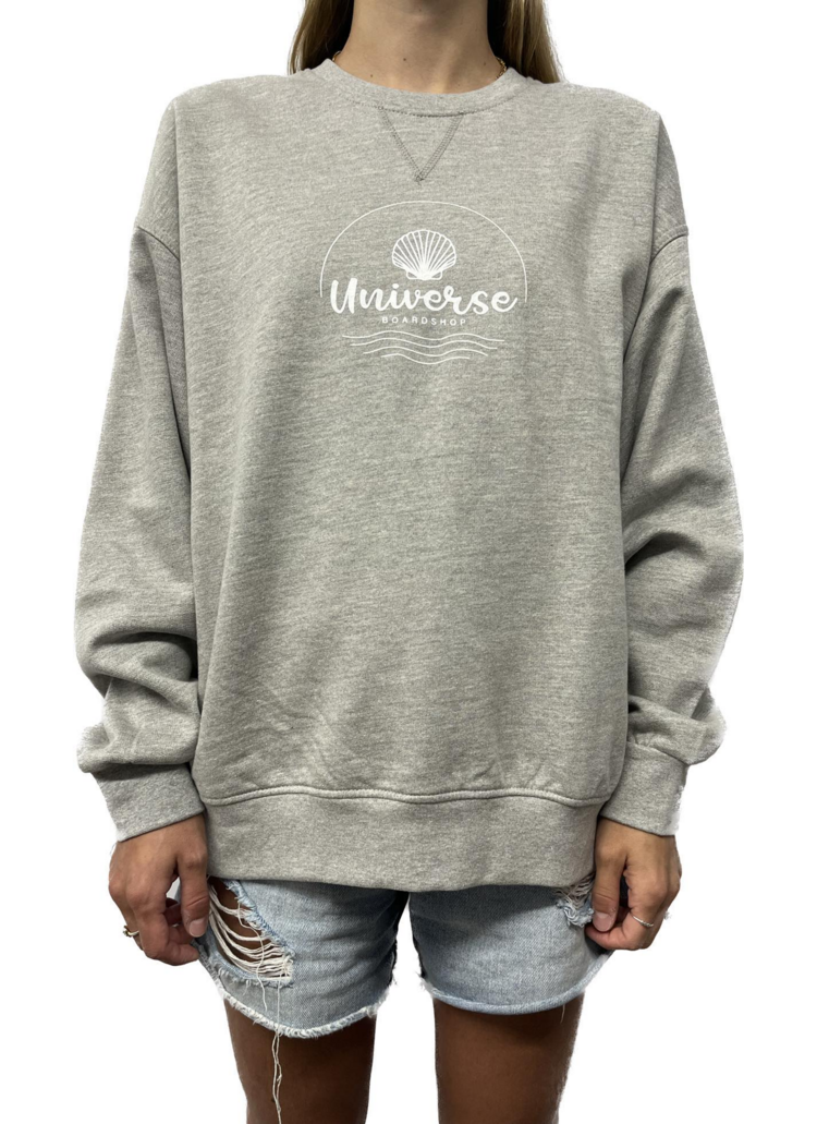Universe Boardshop WOMEN'S SHELL OVERSIZED CREW