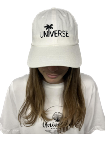 Universe Boardshop WOMEN'S PALMIER 2.0 CLASSIC DAD WHITE