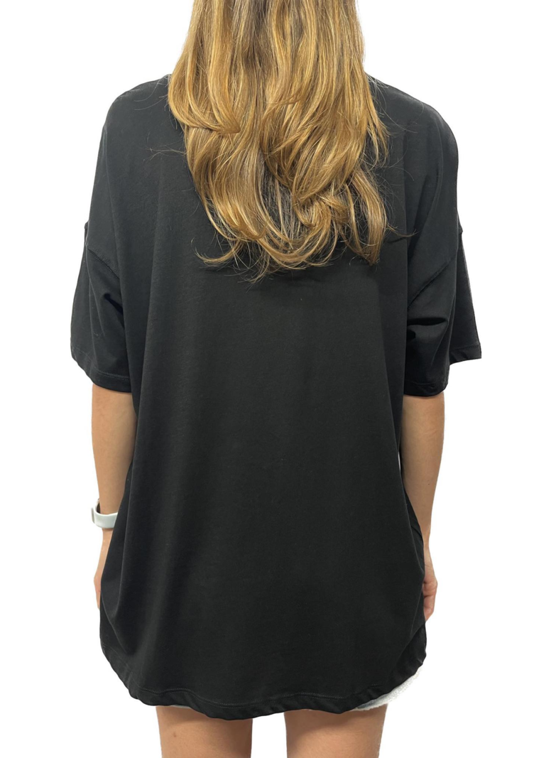 Universe Boardshop WOMEN'S PALMIER 2.0 X ONLY OVERSIZED MAY BLACK