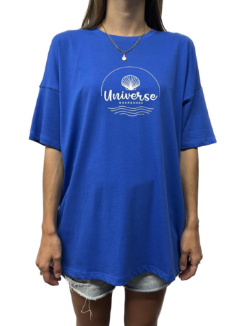 Universe Boardshop WOMEN'S SHELL X ONLY OVERSIZED MAY BLUE