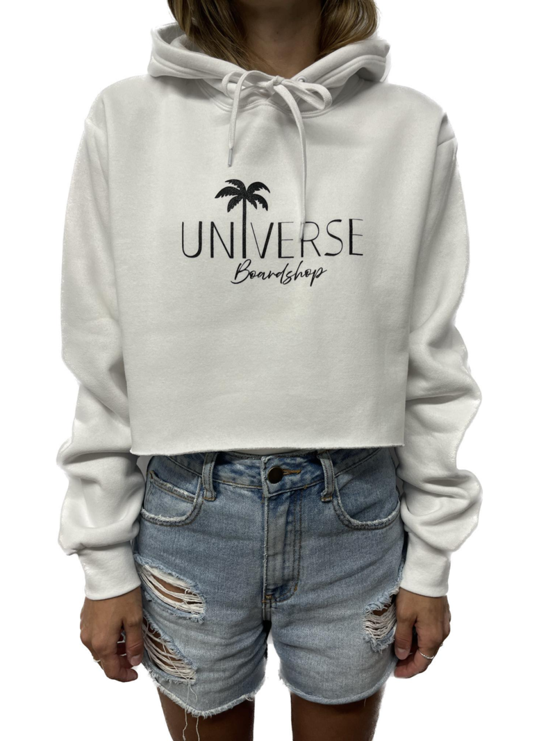 Universe Boardshop UNIVERSE | FEMME PALMIER 2.0 CROP HOOD PULLOVER