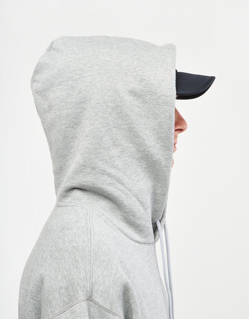 Nike SB MEN'S ESSENTIAL HOODIE DARK GREY HEATHER WHITE