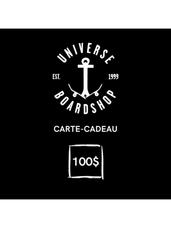 Universe Boardshop Carte-Cadeau  UNIVERSE - 100$