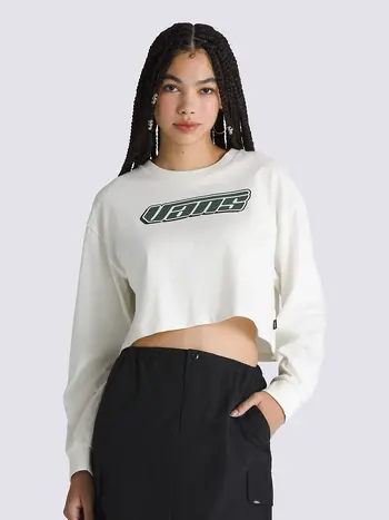 Vans FEMME RETRO V RELAX CROP MARSHMALLOW