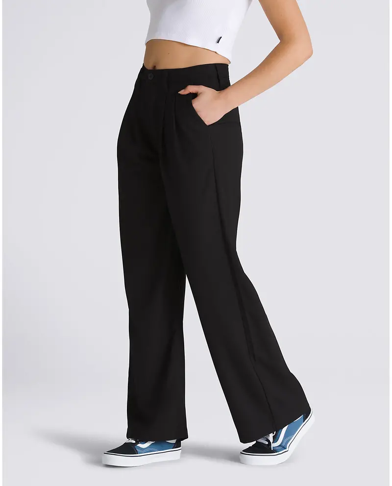Vans WOMEN'S ALDER RELAXED PLEATED BLACK