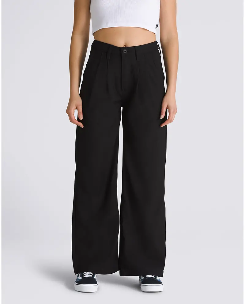 Vans WOMEN'S ALDER RELAXED PLEATED BLACK