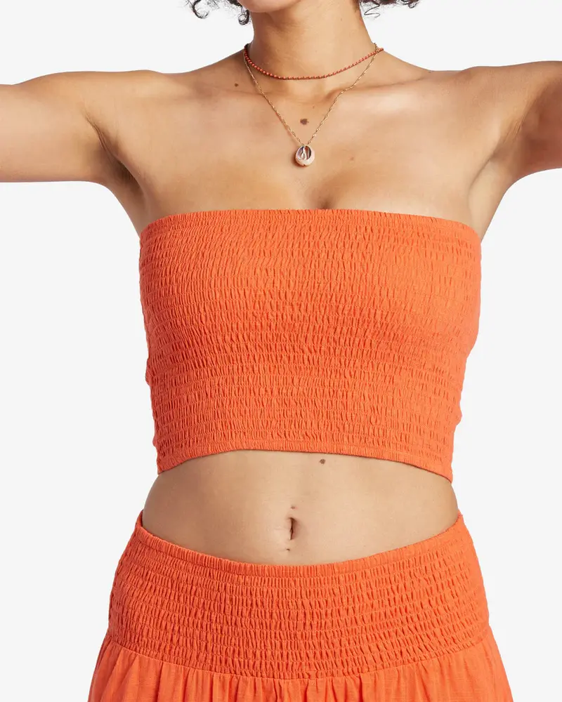 Billabong WOMEN'S KEEP IT SIMPLE TANK CORAL CRAZE