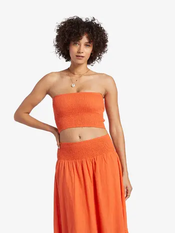 Billabong FEMMES KEEP IT SIMPLE TANK CORAL CRAZE