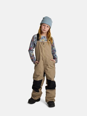 Burton JUNIOR SKYLAR BIB SUMMIT TAUPE