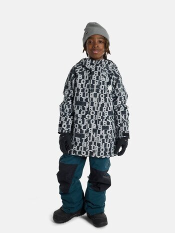 Burton YOUTH SKIMMER JACKET LINED LETTERS
