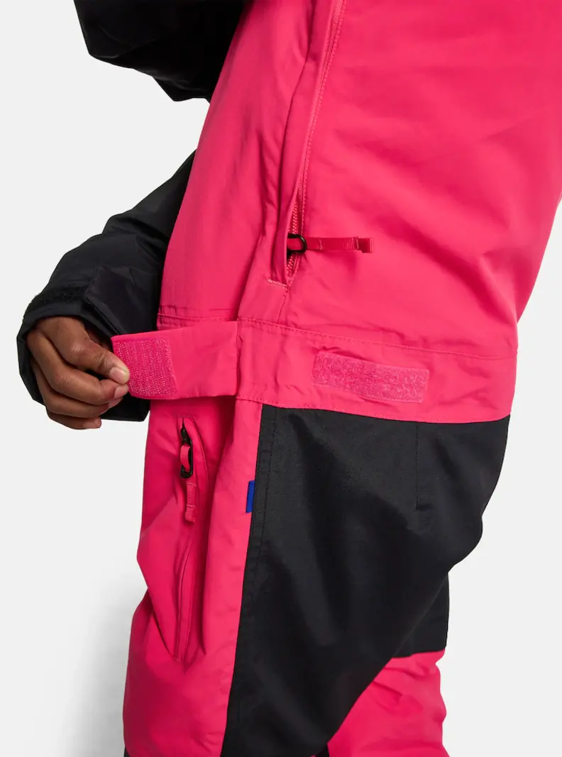 Burton JUNIOR ONE PIECE TRUE BLACK AZALEA PINK