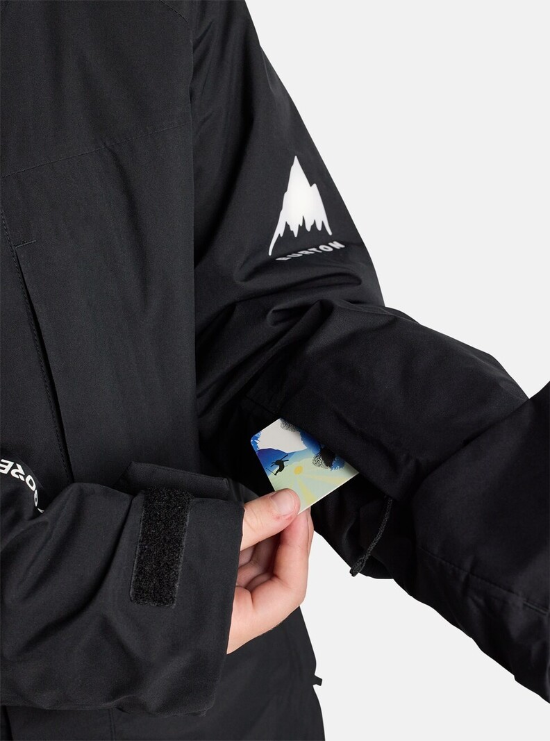 Burton JUNIOR GORE POWLINE TRUE BLACK