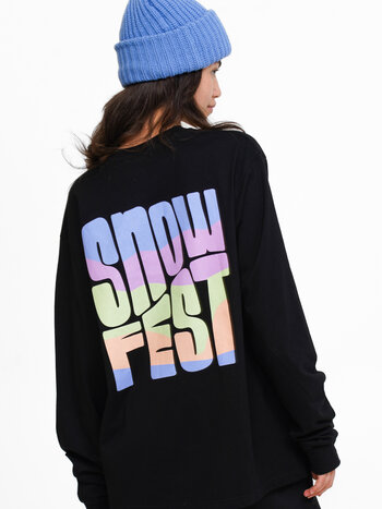 Notice the reckless WOMEN SNOWFEST BLACK