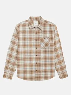 Katin DEREK FLANNEL GREY ROCK