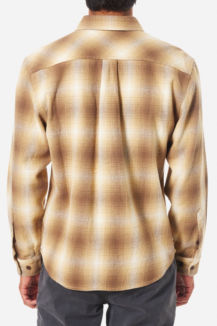 Katin HOMMES SHADOW FLANNEL EARTH