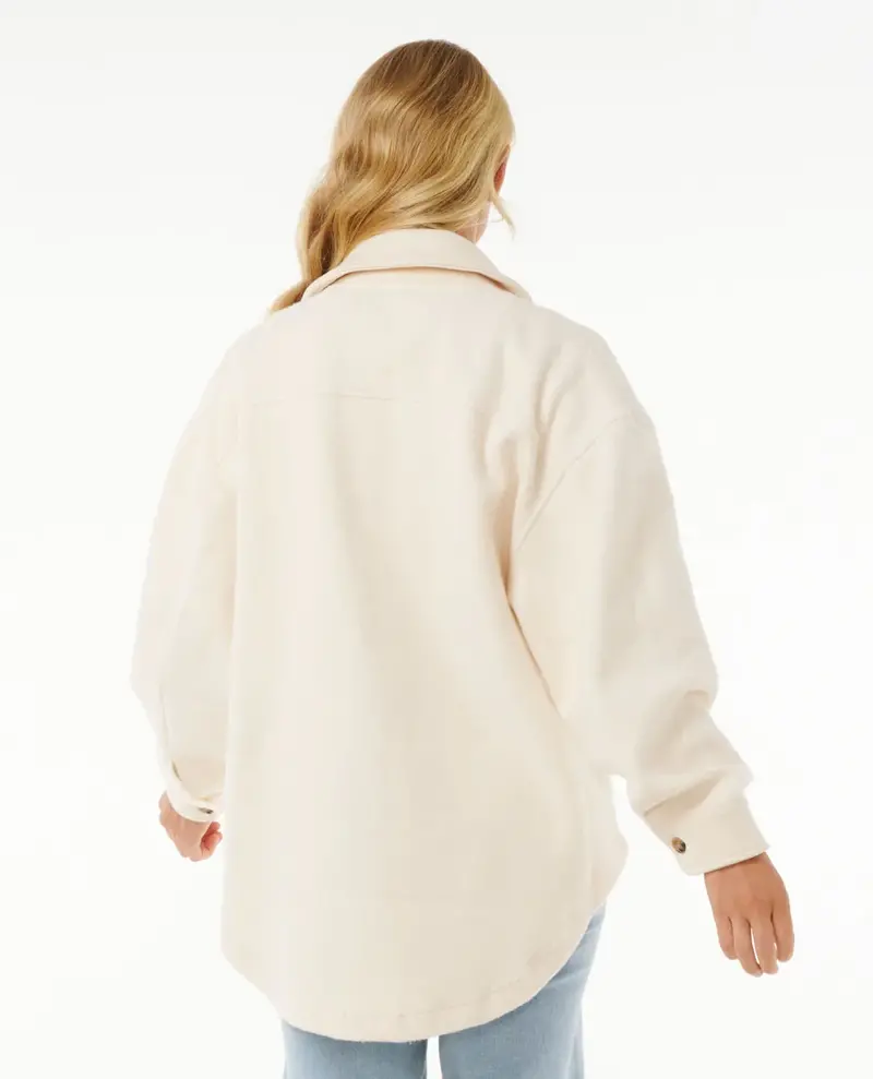RIP CURL FEMMES HIGH TIDE SHACKET OFF WHITE