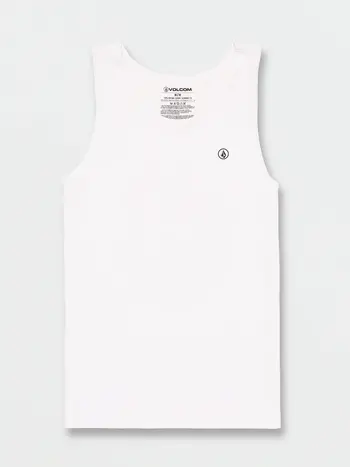 Volcom HOMMES SOLID HEATHER TANK WHITE