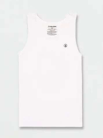 Volcom HOMMES SOLID HEATHER TANK WHITE