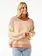 RIP CURL WOMEN'S SOLEIL RIB CREW BURNT RED