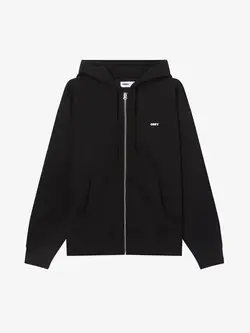 Obey EST WRKS BOLD ZIP II BLACK