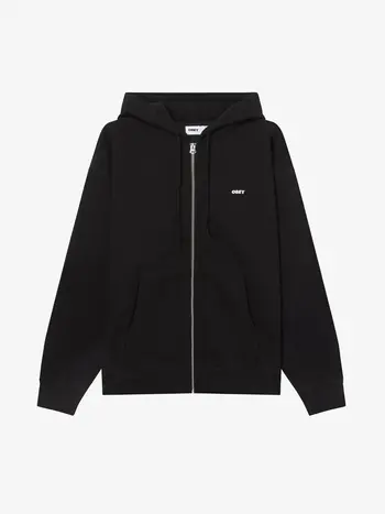 Obey EST WRKS BOLD ZIP II BLACK