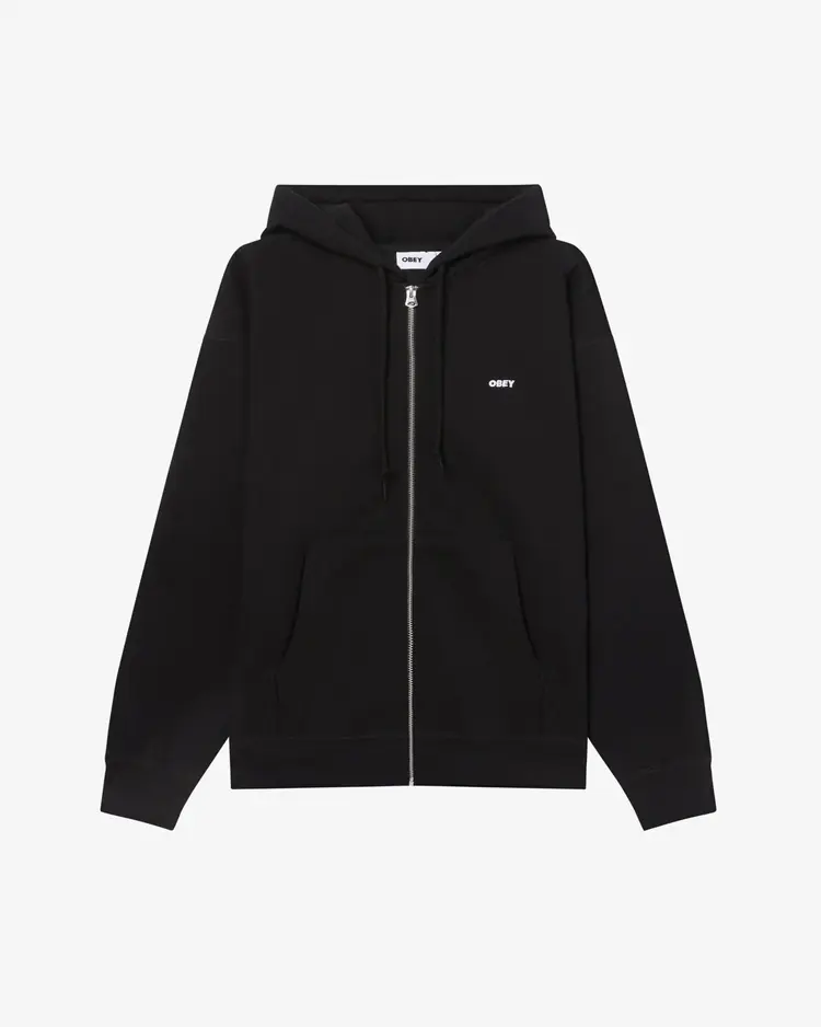 Obey HOMMES EST. WRKS BOLD ZIP II FLEECE